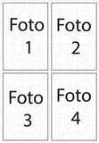 Puzzle Personalizzato "Collage con 4 foto"