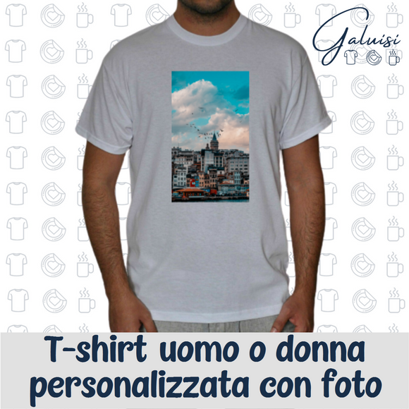 T-shirt Personalizzata con Foto 100% cotone