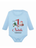 Body per Neonato "Il mio Primo Natale" personalizzato con Nome Neonato
