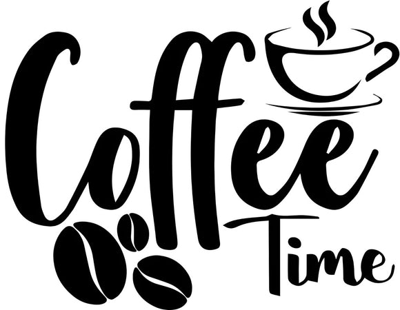 Adesivo 21*27cm Coffee Time