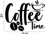 Adesivo 21*27cm Coffee Time