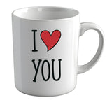 Tazza "I Love You" con Cuoricino