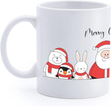 Tazza Natalizia Merry Chirstmas con Simpatici Personaggi
