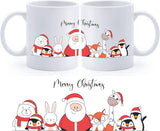 Tazza Natalizia Merry Chirstmas con Simpatici Personaggi