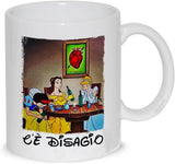 Tazza "C'è Disagio" con Principesse Ubriache
