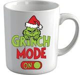 Tazza Natalizia Grinch Mode On