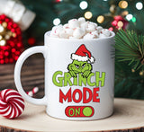 Tazza Natalizia Grinch Mode On
