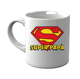 Tazza "Super Papà" con logo di Superman in Ceramica