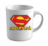 Tazza "Super Papà" con logo di Superman in Ceramica