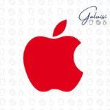 Adesivo Apple Logo Mela prespaziato