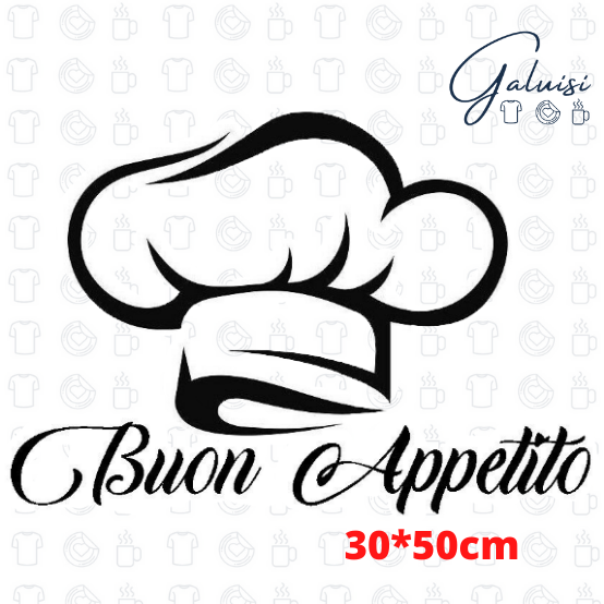 Adesivo Buon Appetito per Cucina