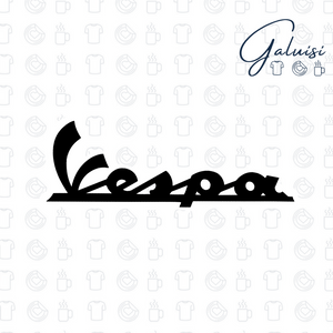 Adesivo Vespa Piaggio logo