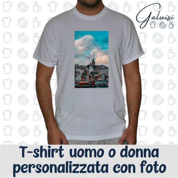 T-shirt Personalizzata con Foto 100% cotone – Galuisi